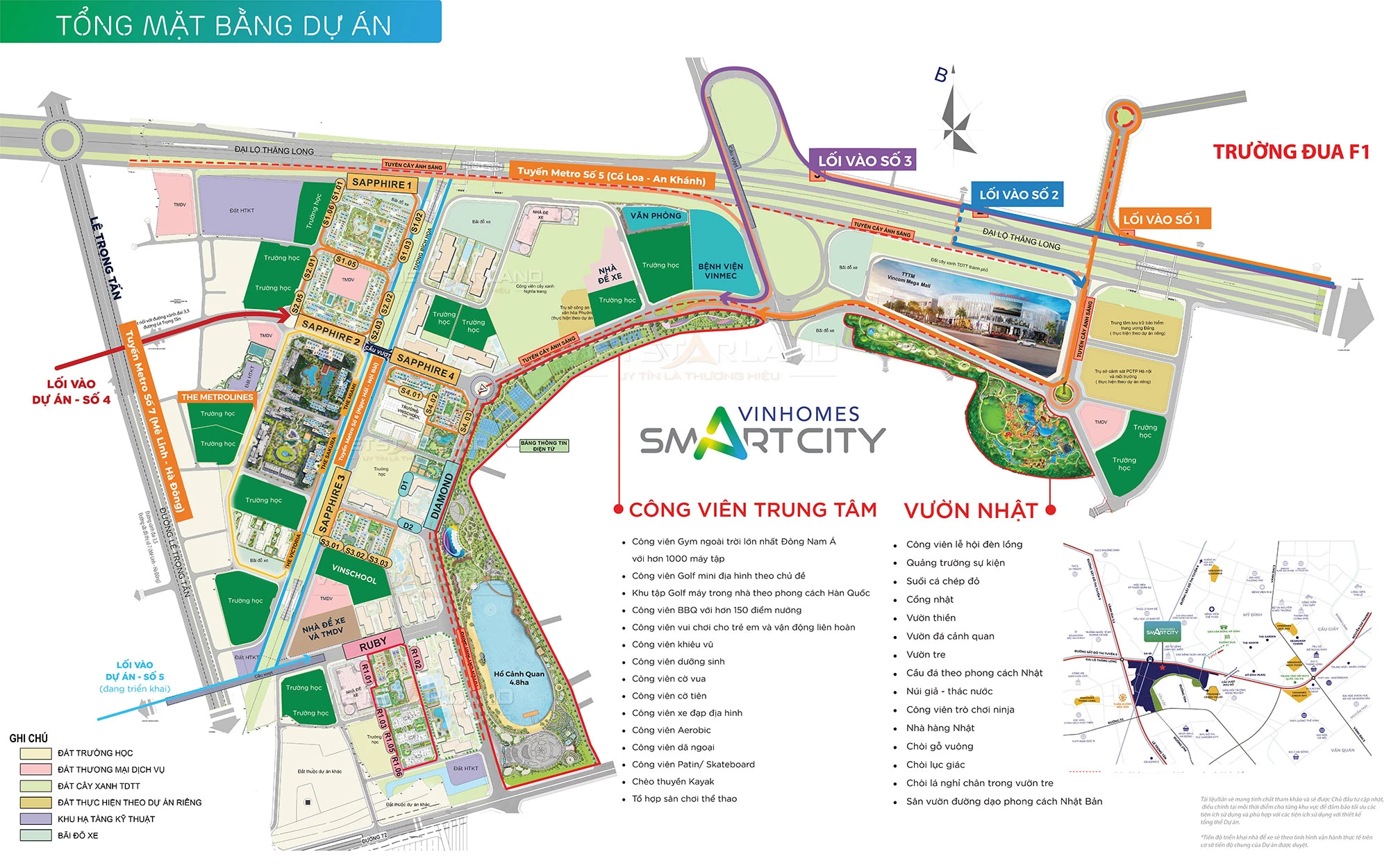 Mặt bằng dự án