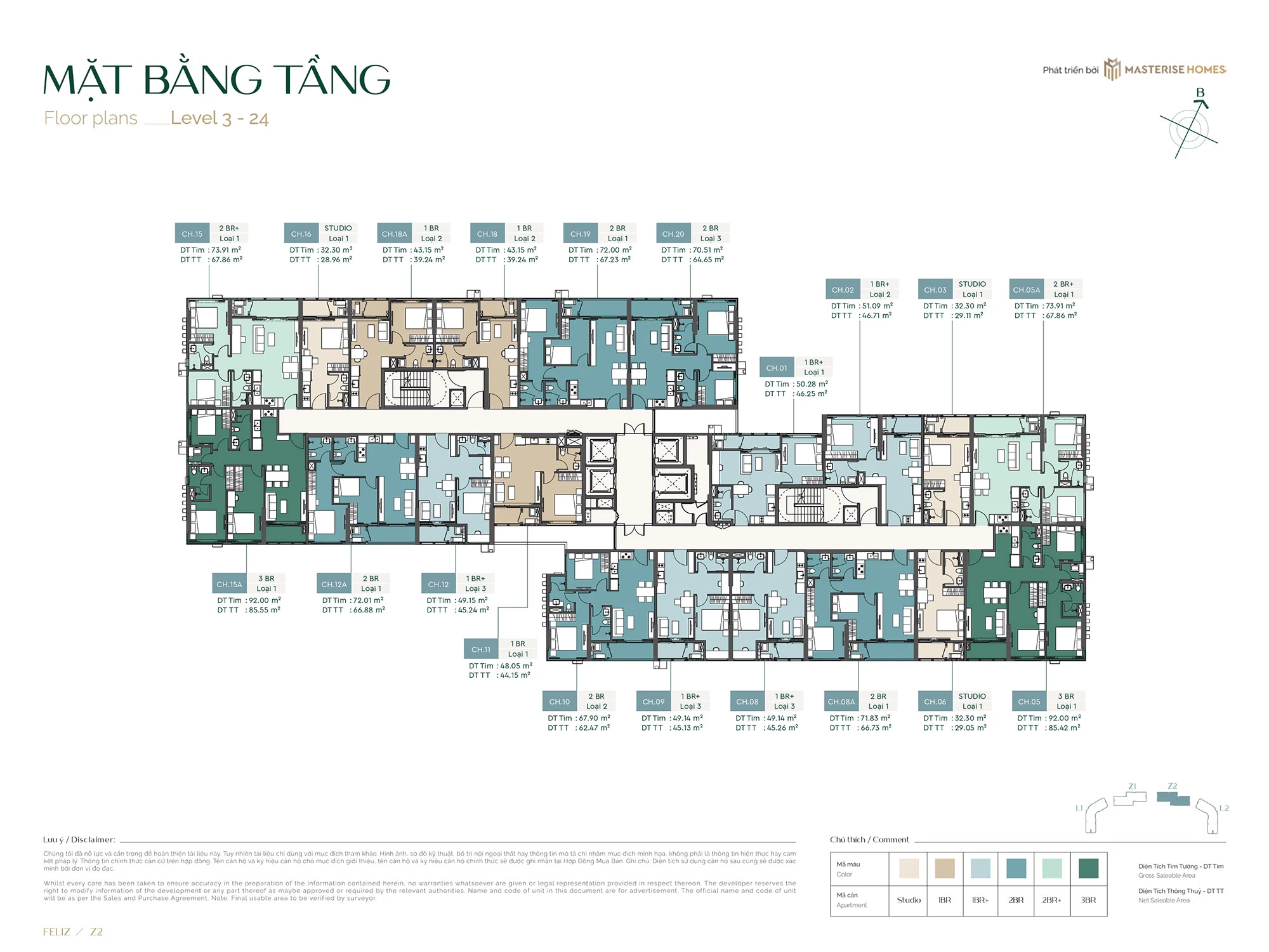 Tòa Feliz( Tầng 3 - 24 )