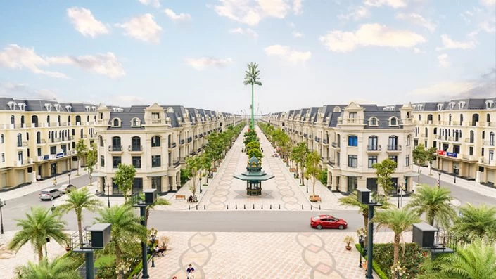 Biệt thự đơn lập nhà phố
