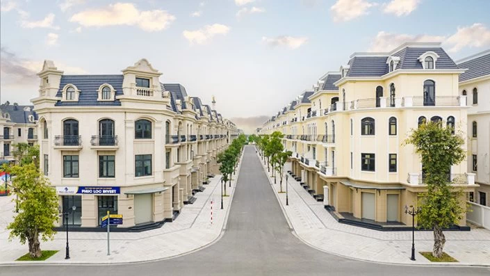 Biệt thự song lập nhà phố