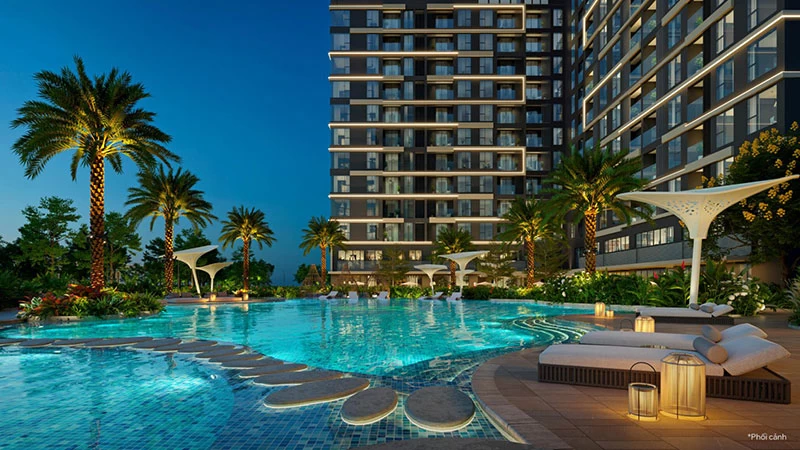 Không gian đậm chất "resort"