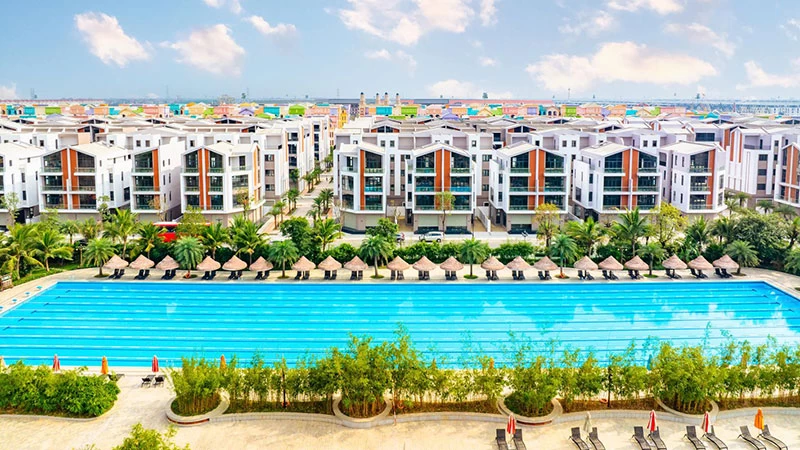 Biệt thự song lập nhà phố