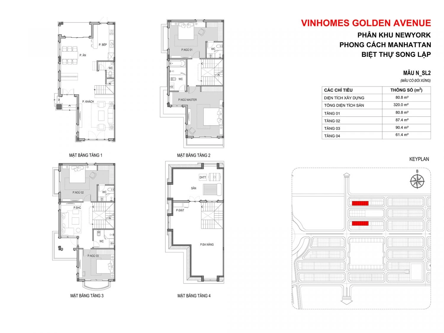 Biệt thự song lập New York