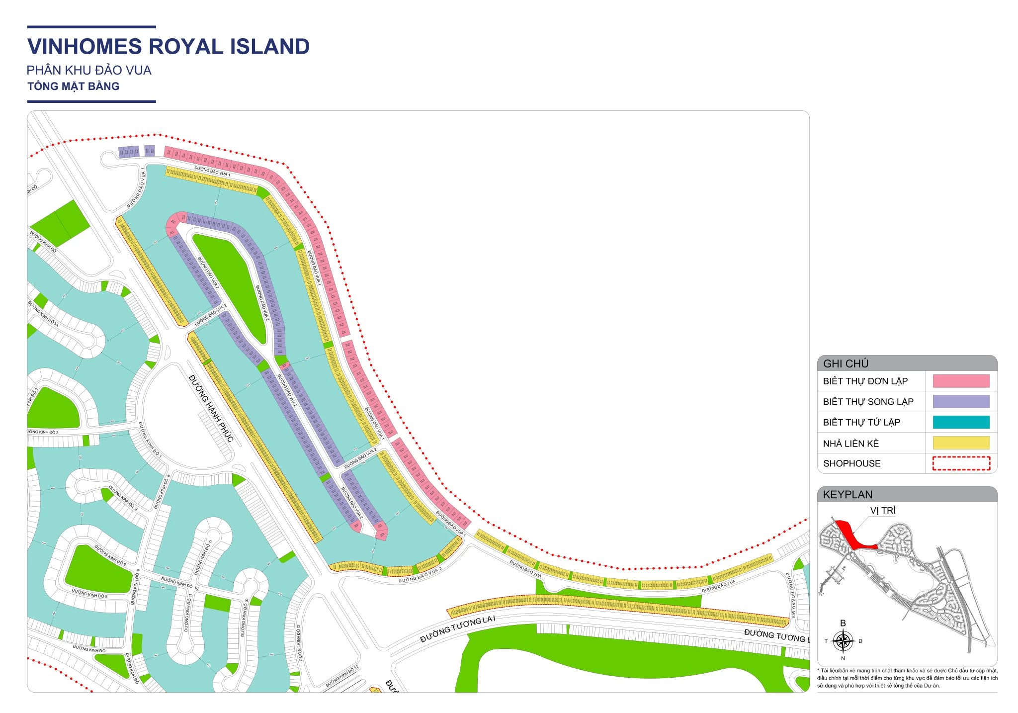 Mặt bằng dự án