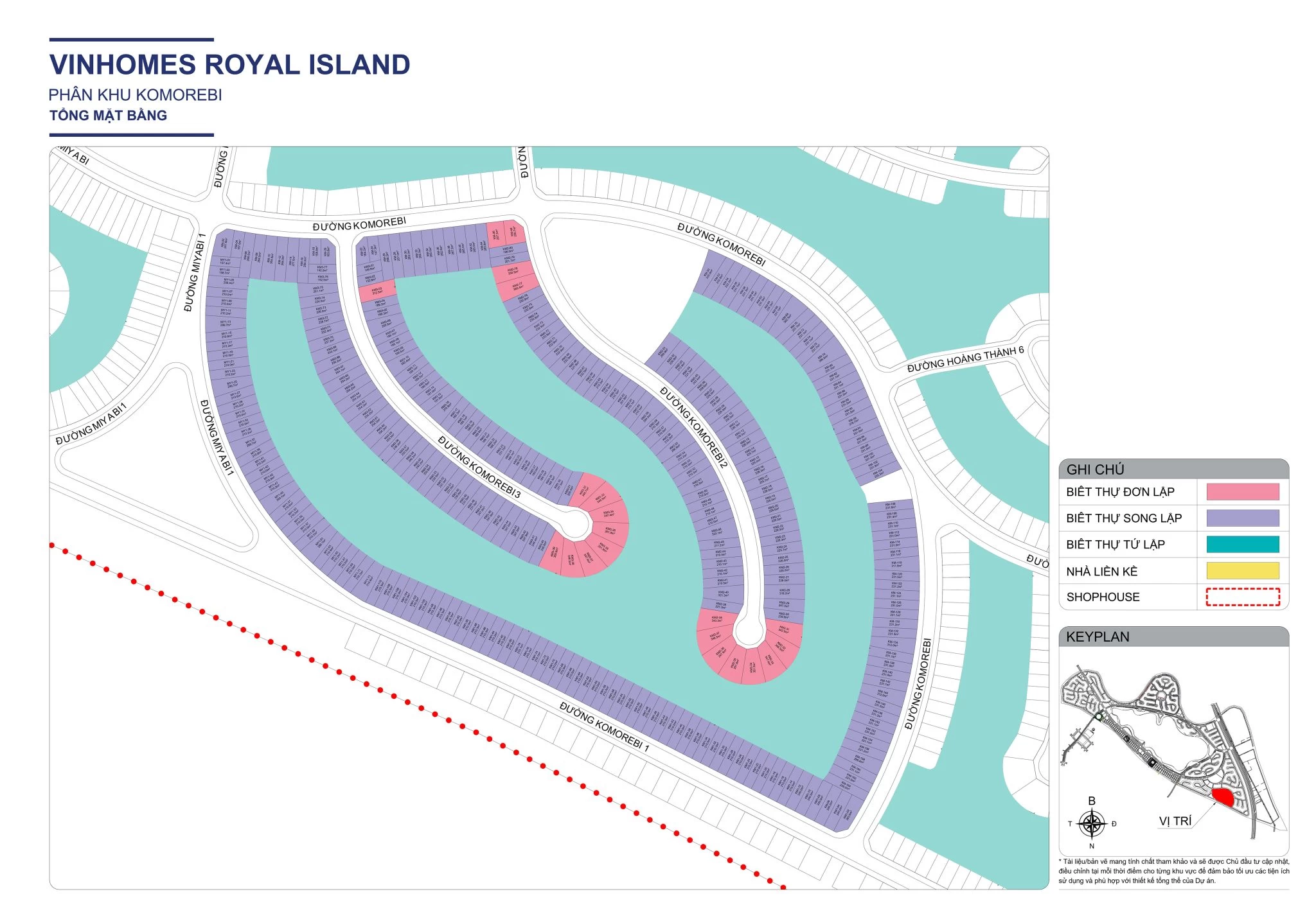 Mặt bằng dự án