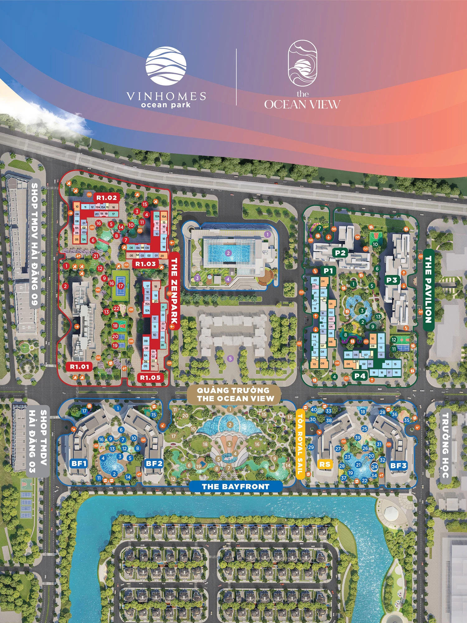 Mặt bằng dự án