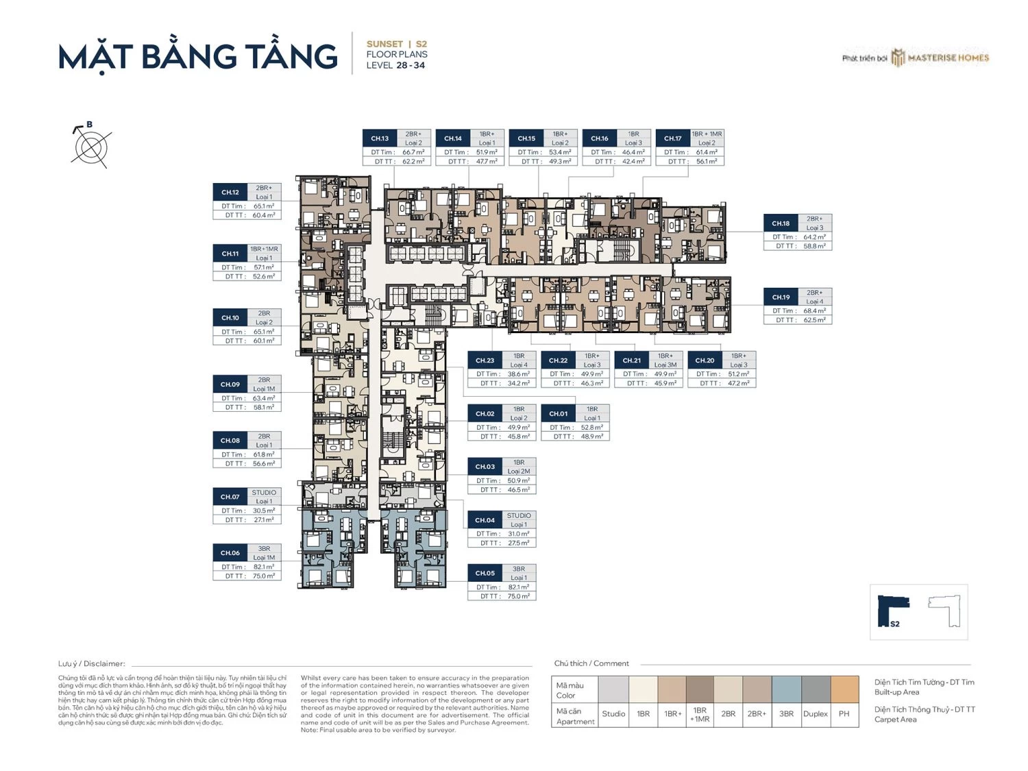 Tòa The Sunset (Tầng 28 -34)