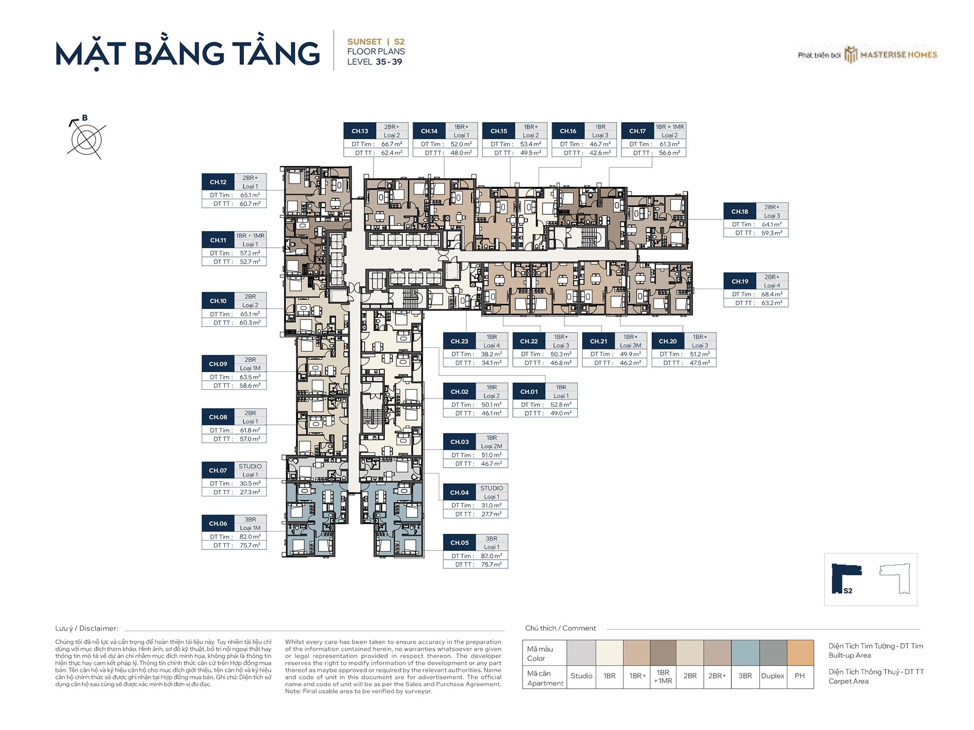 Tòa The Sunset (Tầng 35 - 39)