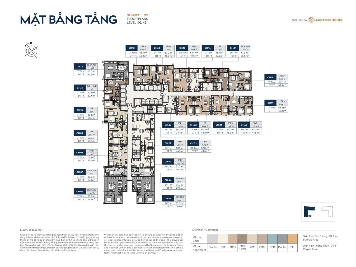 Tòa The Sunset (Tầng 40 -42)
