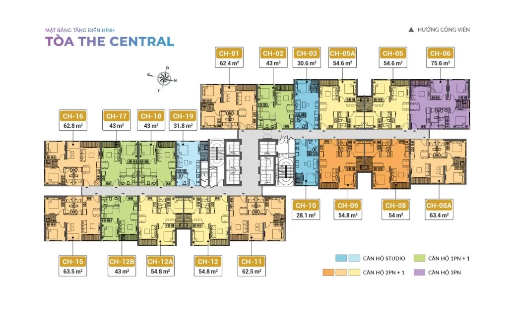 Tòa I3 ( The Central ) 