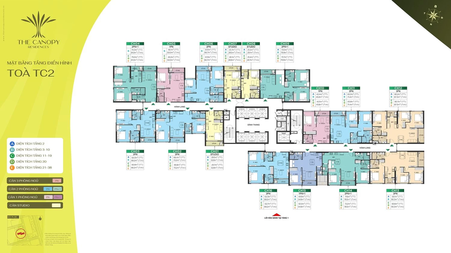 Mặt bằng dự án