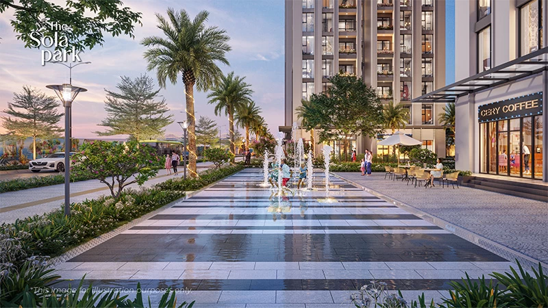 Không gian ngoài trời độc đáo