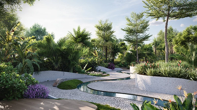 Không gian đậm chất nghỉ dưỡng