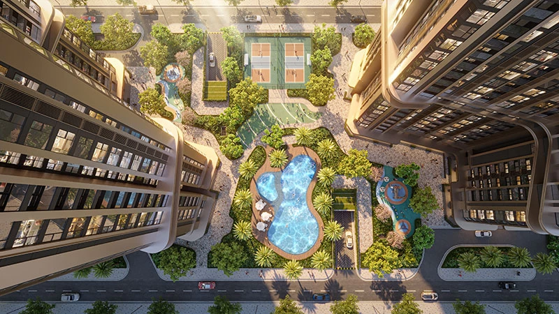 Alternative view of Tòa Pacific The Continental