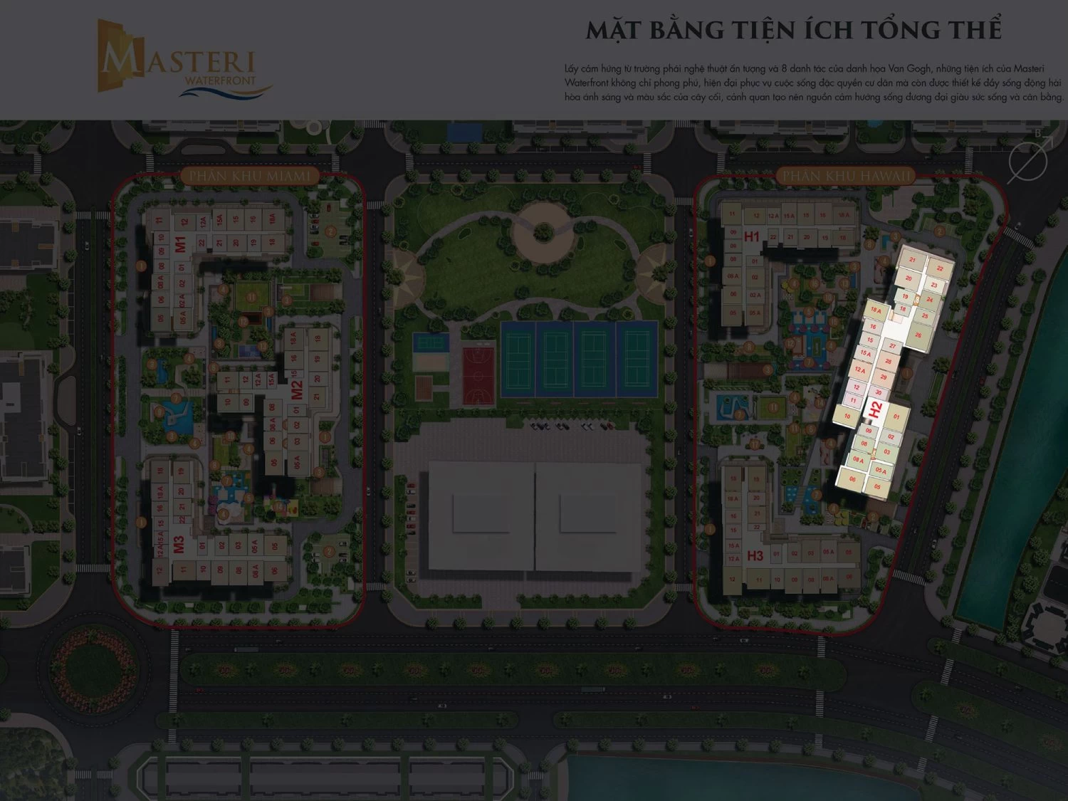 Mặt bằng dự án