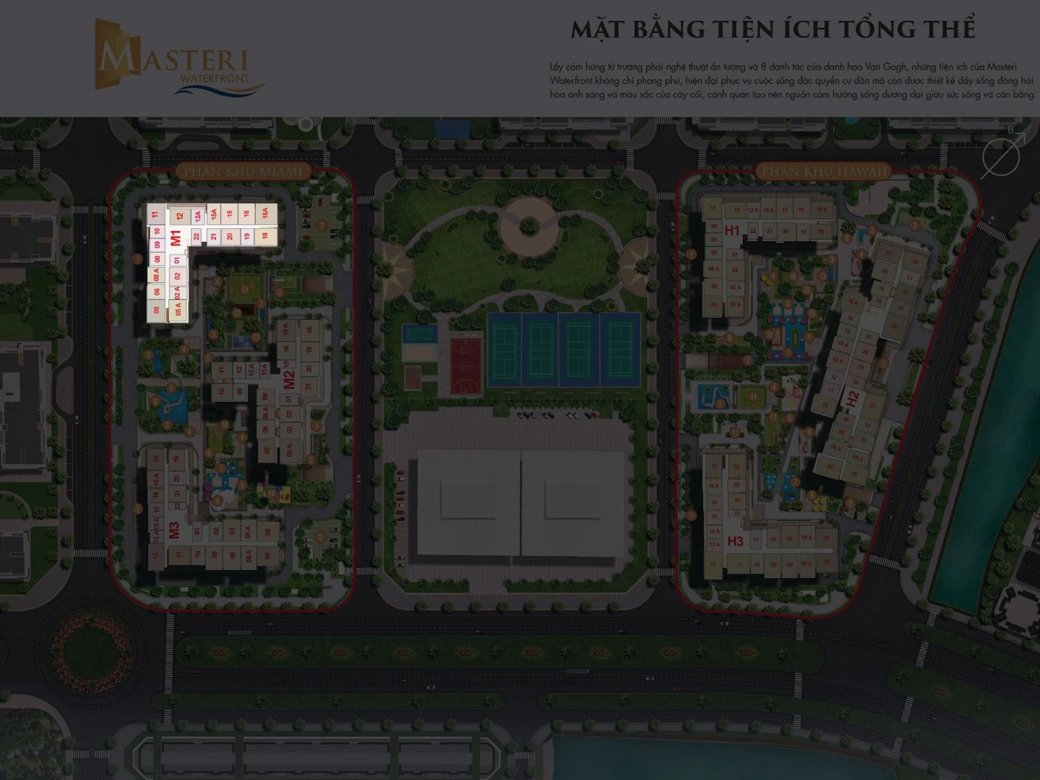 Mặt bằng dự án