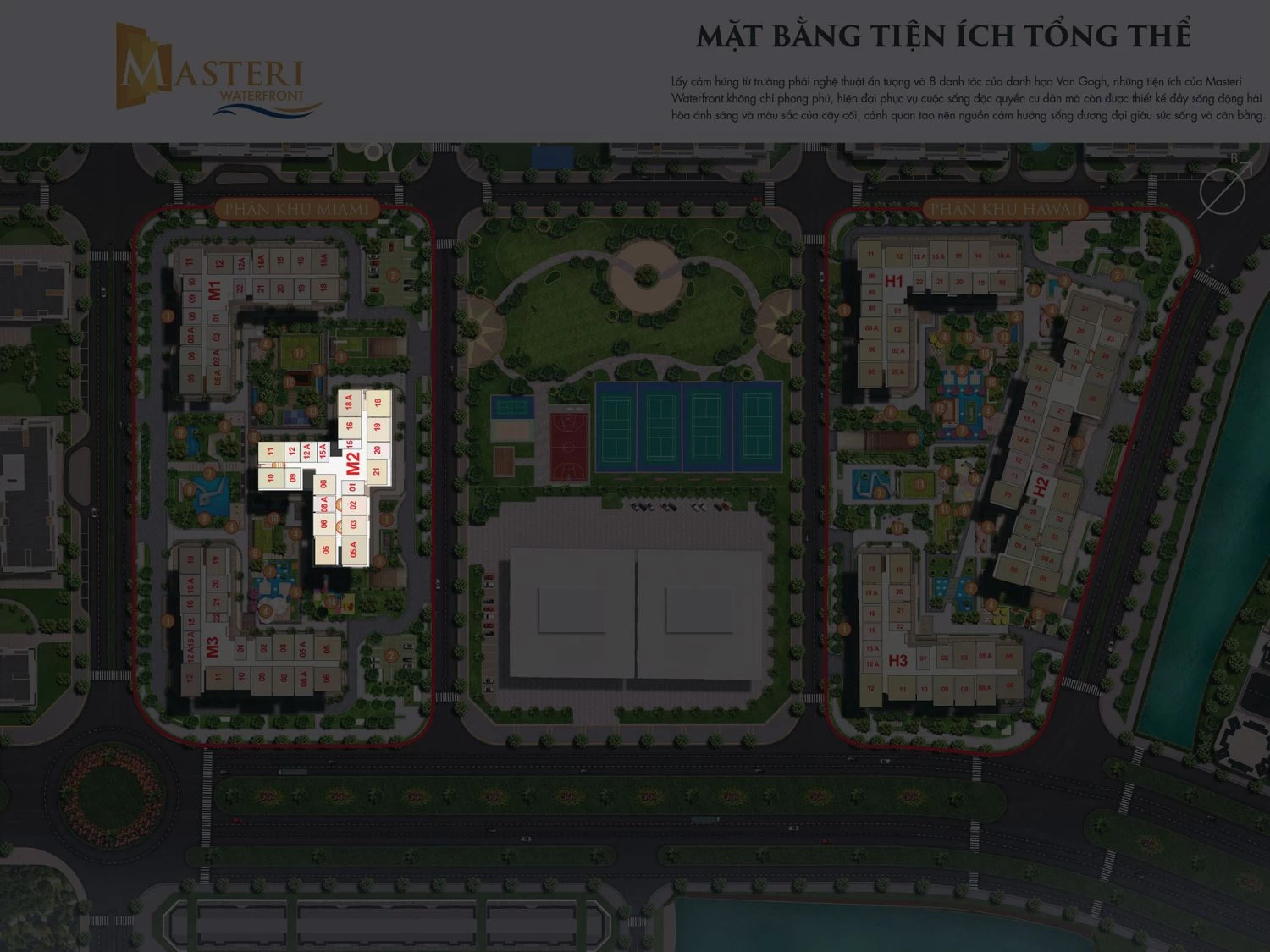 Mặt bằng dự án