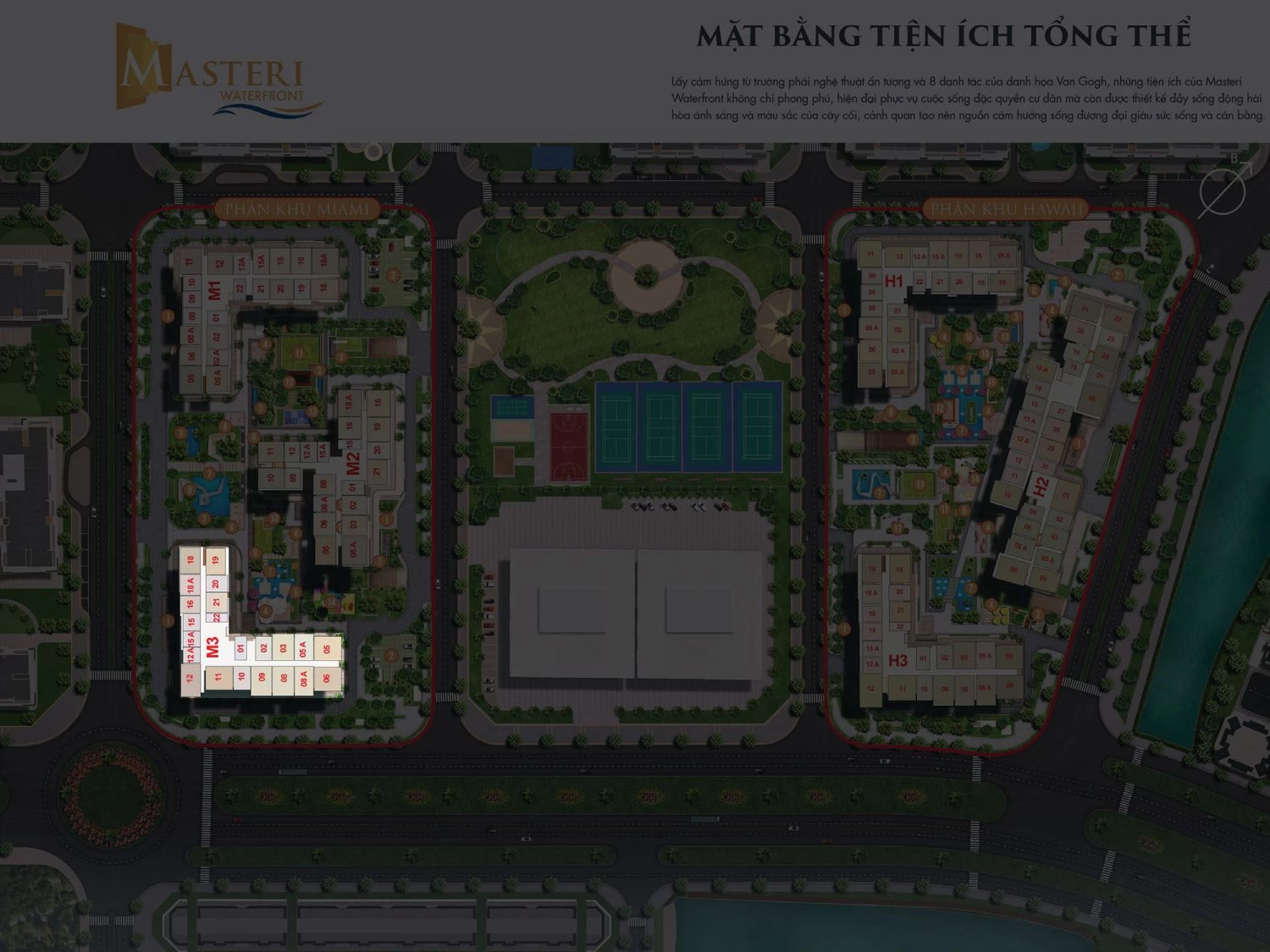 Mặt bằng dự án